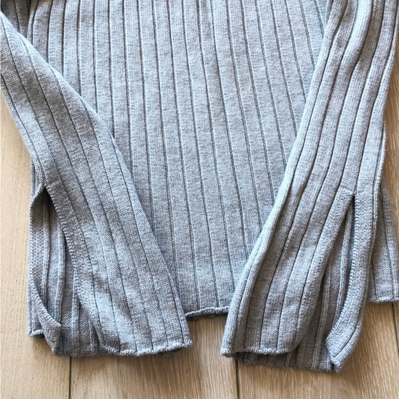 Aritzia Wilfred Merino Wool Bloy Sweater in Light Grey Size XXS - Picture 6 of 12